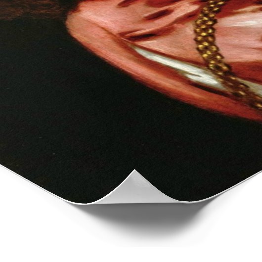 Poster Anthony van Dyck - Autoportrait (Coin)