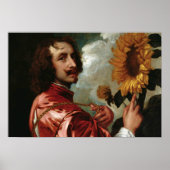 Poster Anthony van Dyck - Autoportrait (Devant)