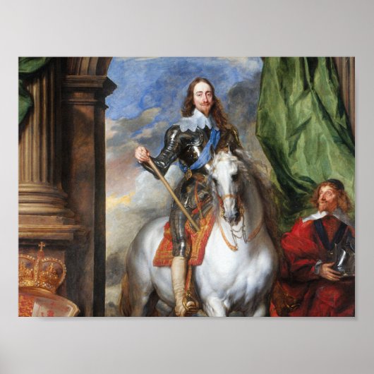 Poster Anthony Van Dyck - Charles I (Devant)
