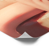 Poster Anthro Chat relaxant (Coin)