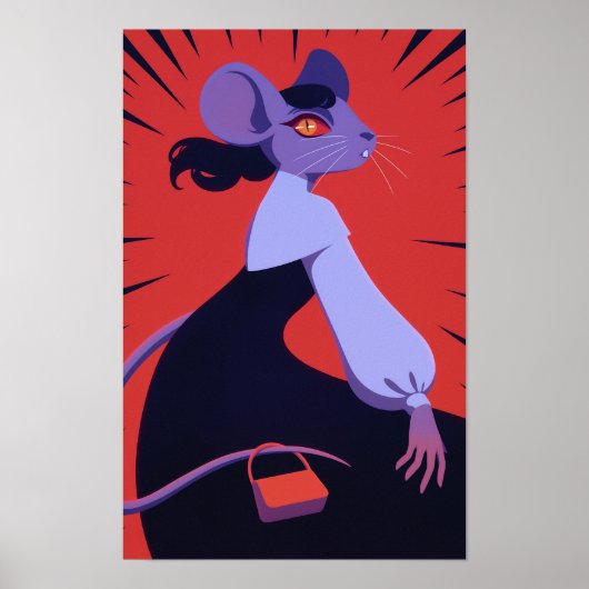 Poster Anthro Rat (Devant)