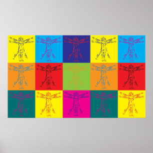 Poster Anthropologie Pop Art