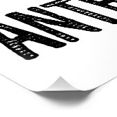 Poster Anthropologue futur (Coin)