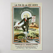 Poster Anti-Absinthe Propaganda  (Devant)