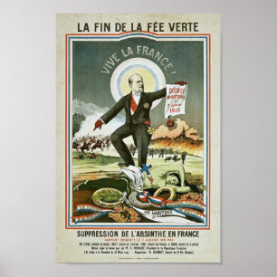 Poster Anti-Absinthe Propaganda