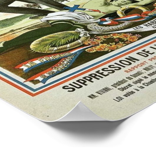 Poster Anti-Absinthe Propaganda  (Coin)