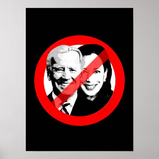 POSTER ANTI BIDEN HARRIS (Devant)
