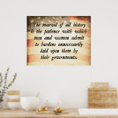 Poster Anti-Big Government (Cuisine)