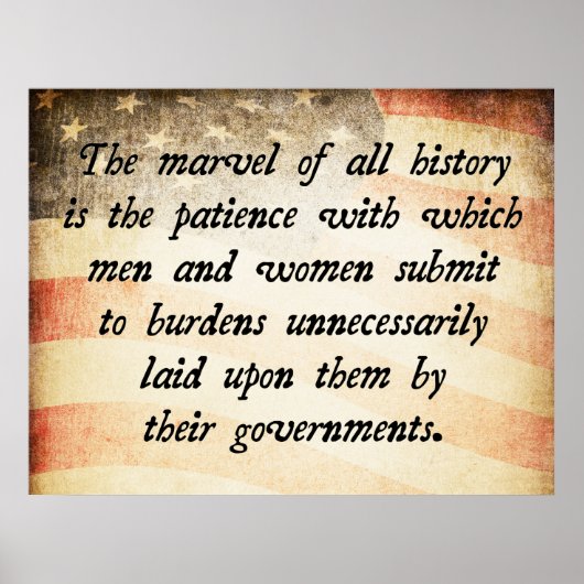 Poster Anti-Big Government (Devant)