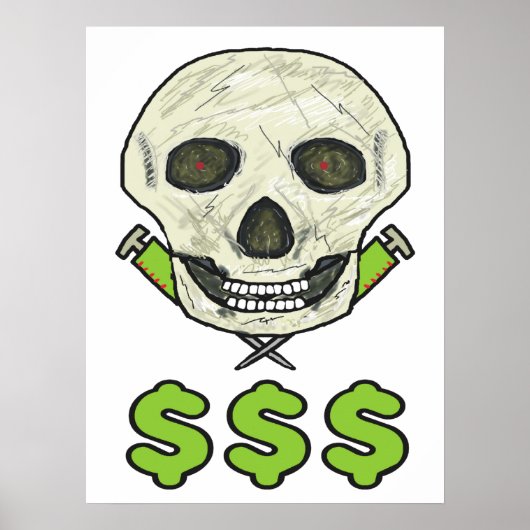 Poster Anti Big Pharma (Devant)