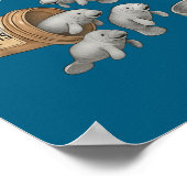 Poster Anti Depressants Manatees  (Coin)