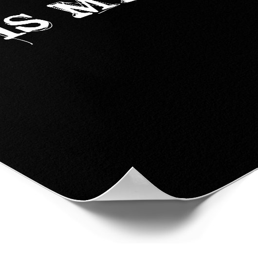 POSTER ANTI-DROGUE (Coin)