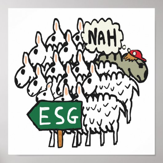 Poster Anti ESG (Devant)