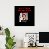 Poster anti-hillary 2016 (Bureau à domicile)