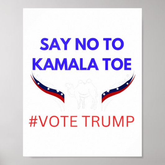 Poster Anti Kamala Harris (Devant)
