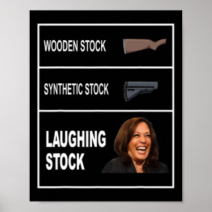 Poster Anti-kamala Harris sujet de rire drôle Républicain