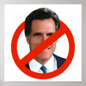 POSTER ANTI MITT ROMNEY (Devant)