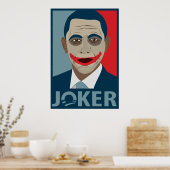 Poster Anti-Obama Joker (Cuisine)