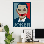Poster Anti-Obama Joker (Bureau à domicile)