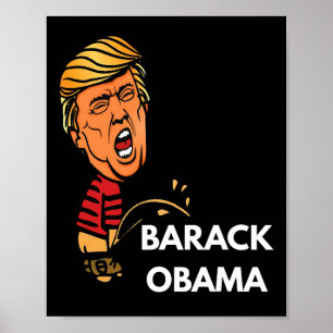 Poster Anti Obama Pro Trump Conservateur Patriote Politiq