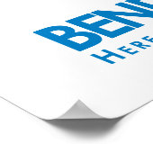 Poster Anti-Obama - Un virage pour le changement (Coin)