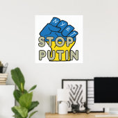 Poster Anti Poutine (Bureau à domicile)
