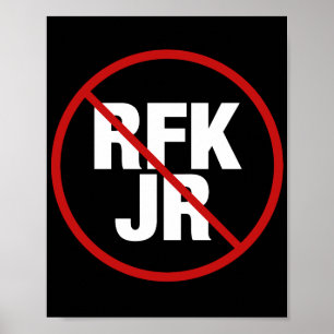 Poster Anti RFK Jr Vote contre Robert F. Kennedy Yard