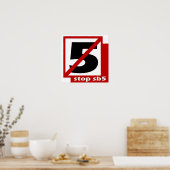 Poster anti SB5 (Cuisine)