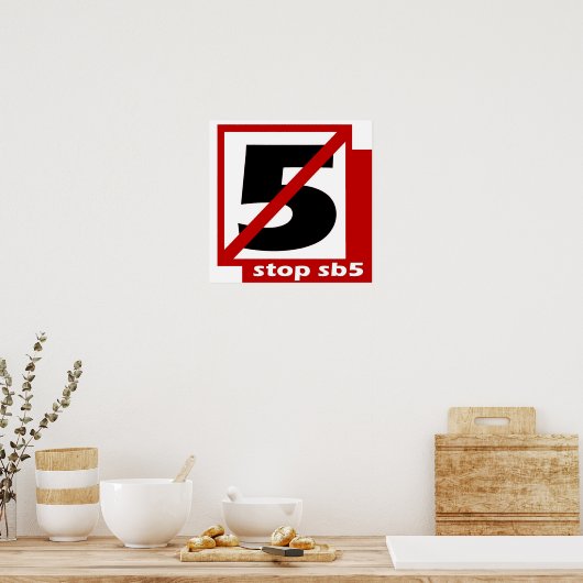 Poster anti SB5 (Cuisine)