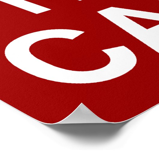 Poster Anti-Texting Keep Calm (Coin)