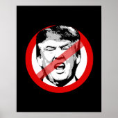 POSTER ANTI-TRUMP - - (Devant)