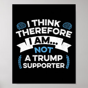 Poster Anti Trump 2020 Shirts & amp ; Cadeaux De Mek - I