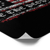 Poster Anti Trump 8647 86 47 Us Drapeau Nous Le Peuple (Coin)