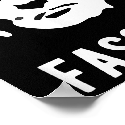 Poster Anti-Trump fasciste (Coin)