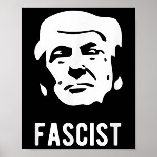 Poster Anti-Trump fasciste