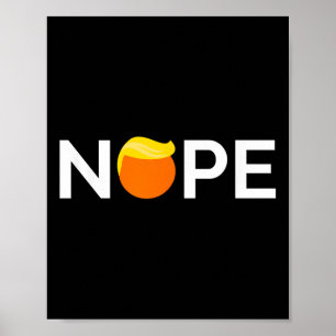 Poster Anti-Trump - Non, Un Don Pour Les Gens Contre Trum