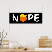 Poster Anti-Trump - Nope Edition II (Cuisine)