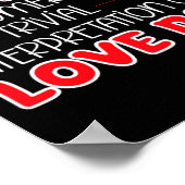 Poster Anti Valentines Day Anti Love Valentine Hate Sing  (Coin)