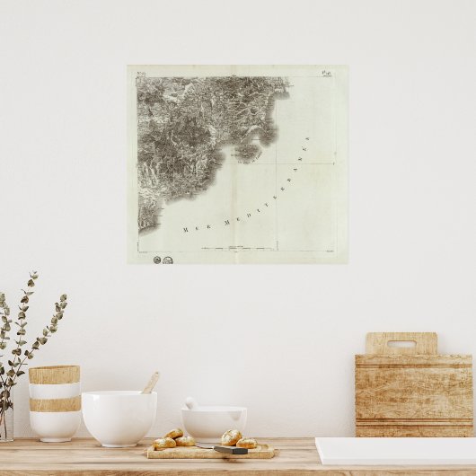 Poster Antibes (Cuisine)