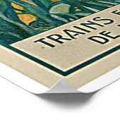 Poster Antibes Côte d'Azur (Coin)