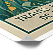 Poster Antibes Côte d'Azur France (Coin)