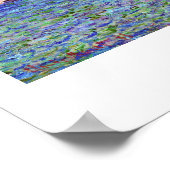 Poster Antibes, Effet après-midi, 1888 Claude Monet cool, (Coin)