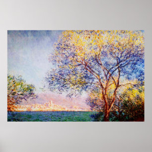 Poster Antibes in the morning,1888