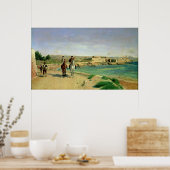 Poster Antibes, la promenade à cheval, 1868 (Cuisine)