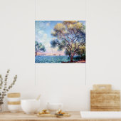 Poster Antibes le matin (Cuisine)