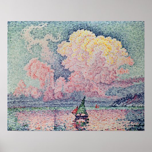 Poster Antibes, le nuage rose, 1916 (Devant)