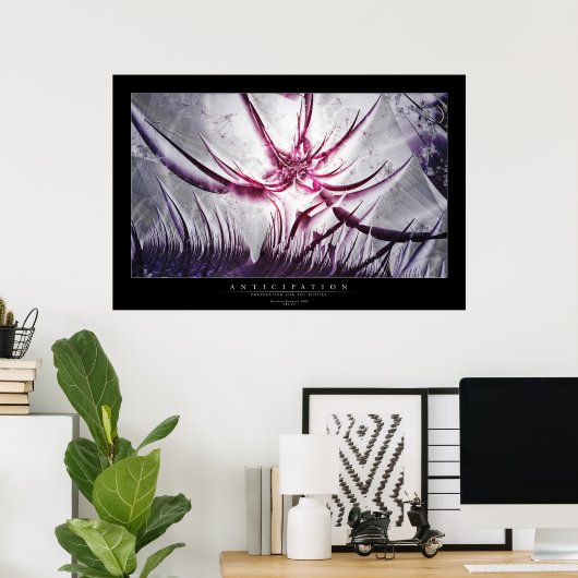 Poster Anticipation (Bureau à domicile)