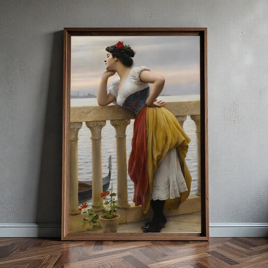 Poster Anticipation par Eugene de Blaas