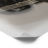 Poster Antiek auto (Hoek)