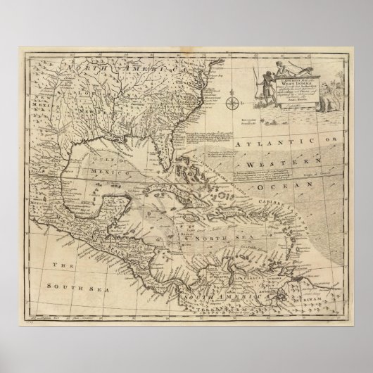 Poster Antilles (Devant)